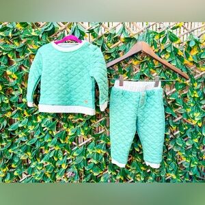 ▪️ 7 For‎ All Mankind Quilted 2 Piece Sweatshirt Set